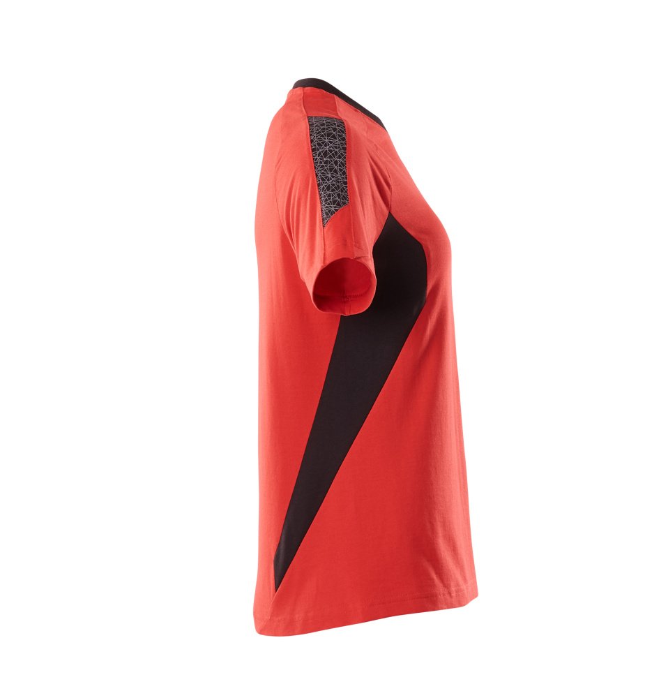 T-Shirt, Damen Damen T-shirt Größe XL ONE, verkehrsrot/schwarz Produktbild img4 L