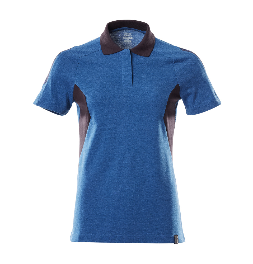 Polo-Shirt, Damen Polo-shirt Größe 2XLONE, azurblau/schwarzblau Produktbild img1 L