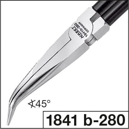 HAZET Flachrundzange 1841A-280 ∙ Länge: 280 mm Produktbild img3 L