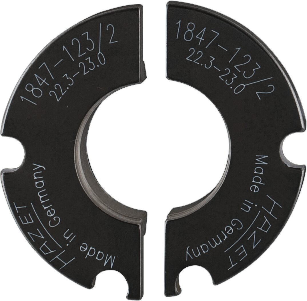 HAZET Halbschalen Paar ∙ ⌀ 22,3 – 23 mm 1847-123/2 Produktbild img1 L
