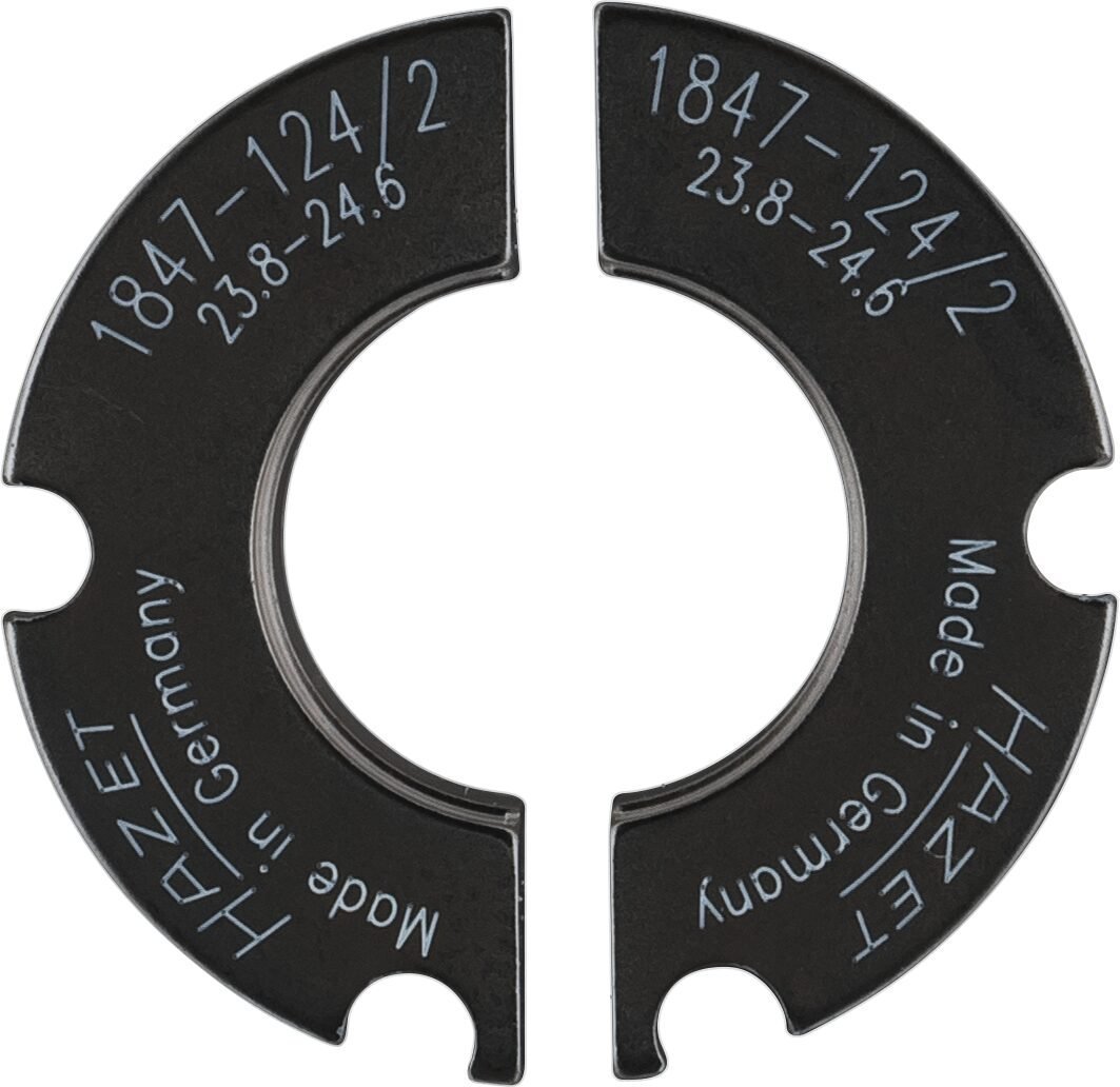 HAZET Halbschalen Paar ∙ ⌀ 23,8 – 24,6 mm 1847-124/2 Produktbild img1 L