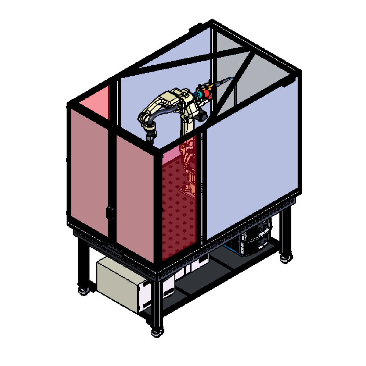 Schweisskraft MIG/MAG-Schweißroboterstation 01.01 FD-B6 Welbee P400 luftgekühlt, Basisausstattung Produktbild img10 L