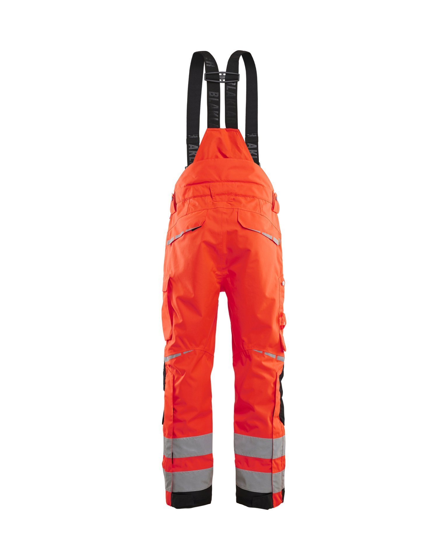 High Vis Shell Arbeitshose High Vis Rot/Schwarz C44 Produktbild img2 L