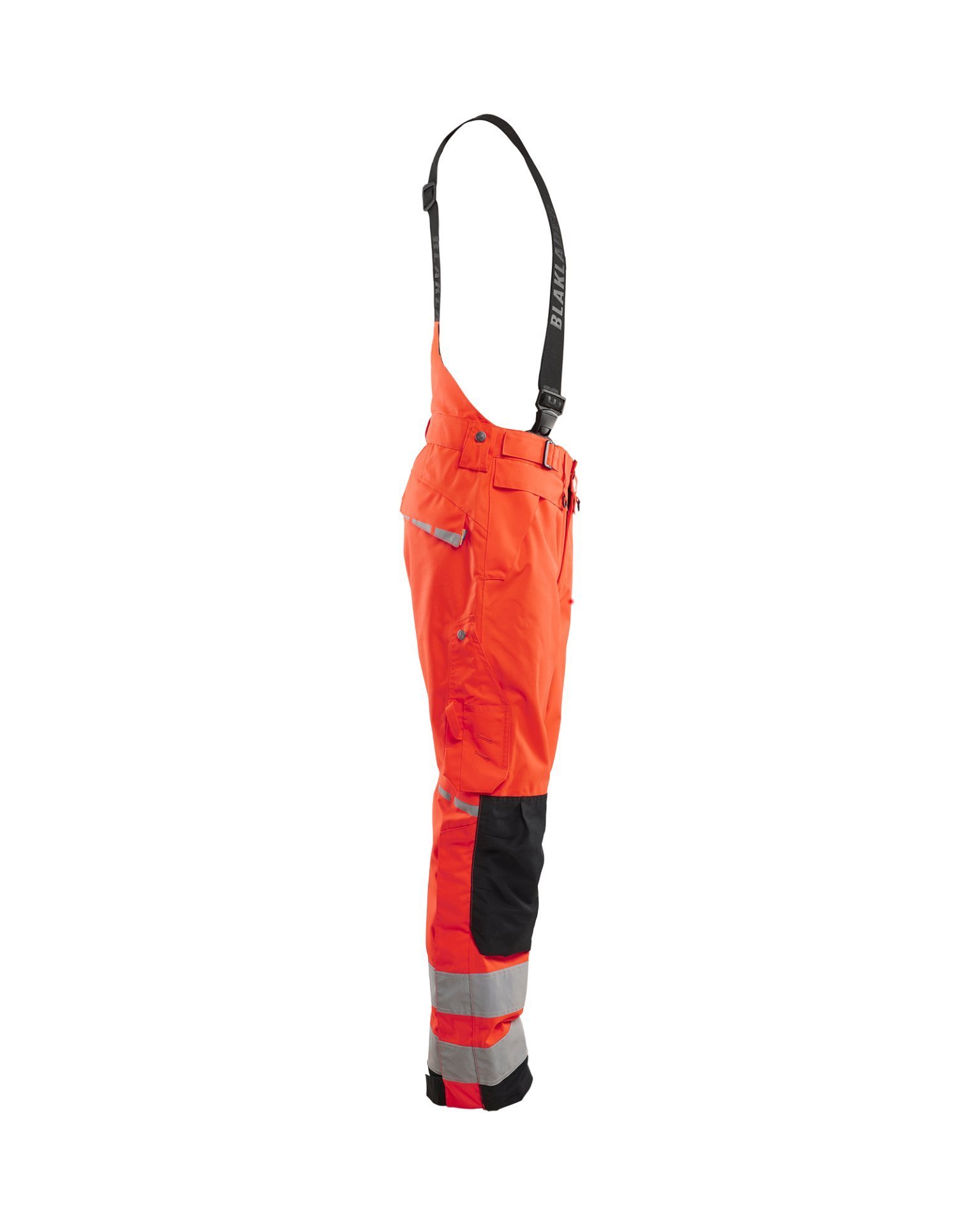 High Vis Shell Arbeitshose High Vis Rot/Schwarz C44 Produktbild img3 L