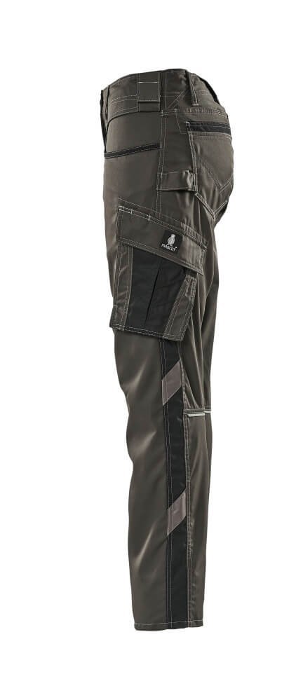 Hose, Damen, Diamond, zweifarbig Hose Größe 82C42, dunkelanthrazit/schwarz Produktbild img2 L