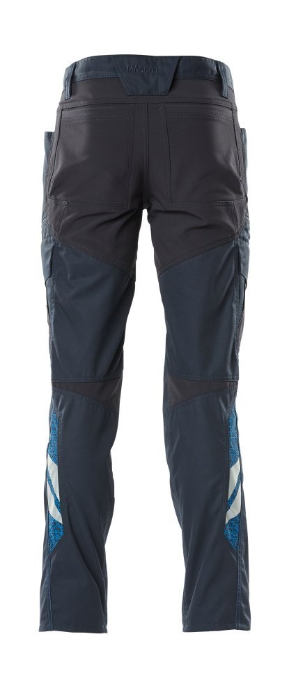 Hose, Schenkeltaschen, Stretch-Einsätze Hose Größe 90C56, schwarzblau Produktbild img3 L
