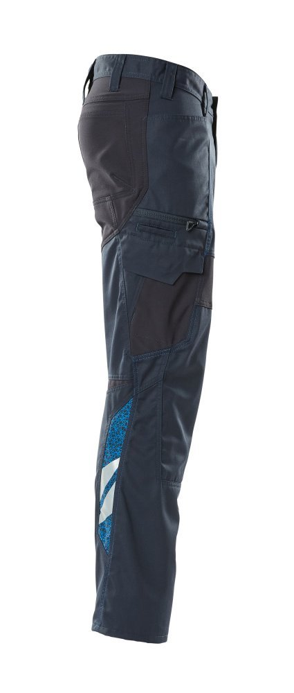 Hose, Schenkeltaschen, Stretch-Einsätze Hose Größe 90C56, schwarzblau Produktbild img4 L