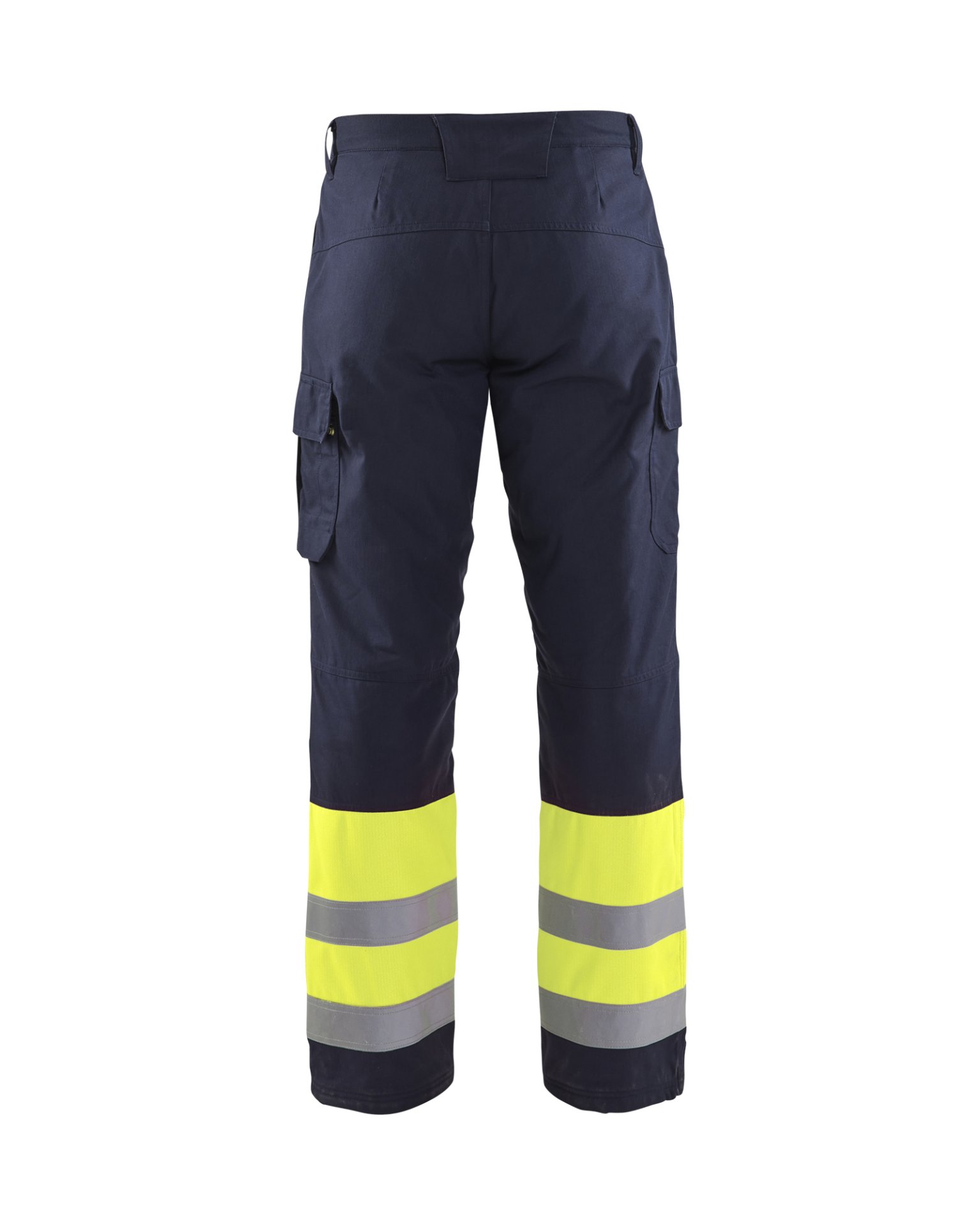 Multinorm Winter Arbeitshose Marineblau/ High Vis Gelb C56 Produktbild img2 L
