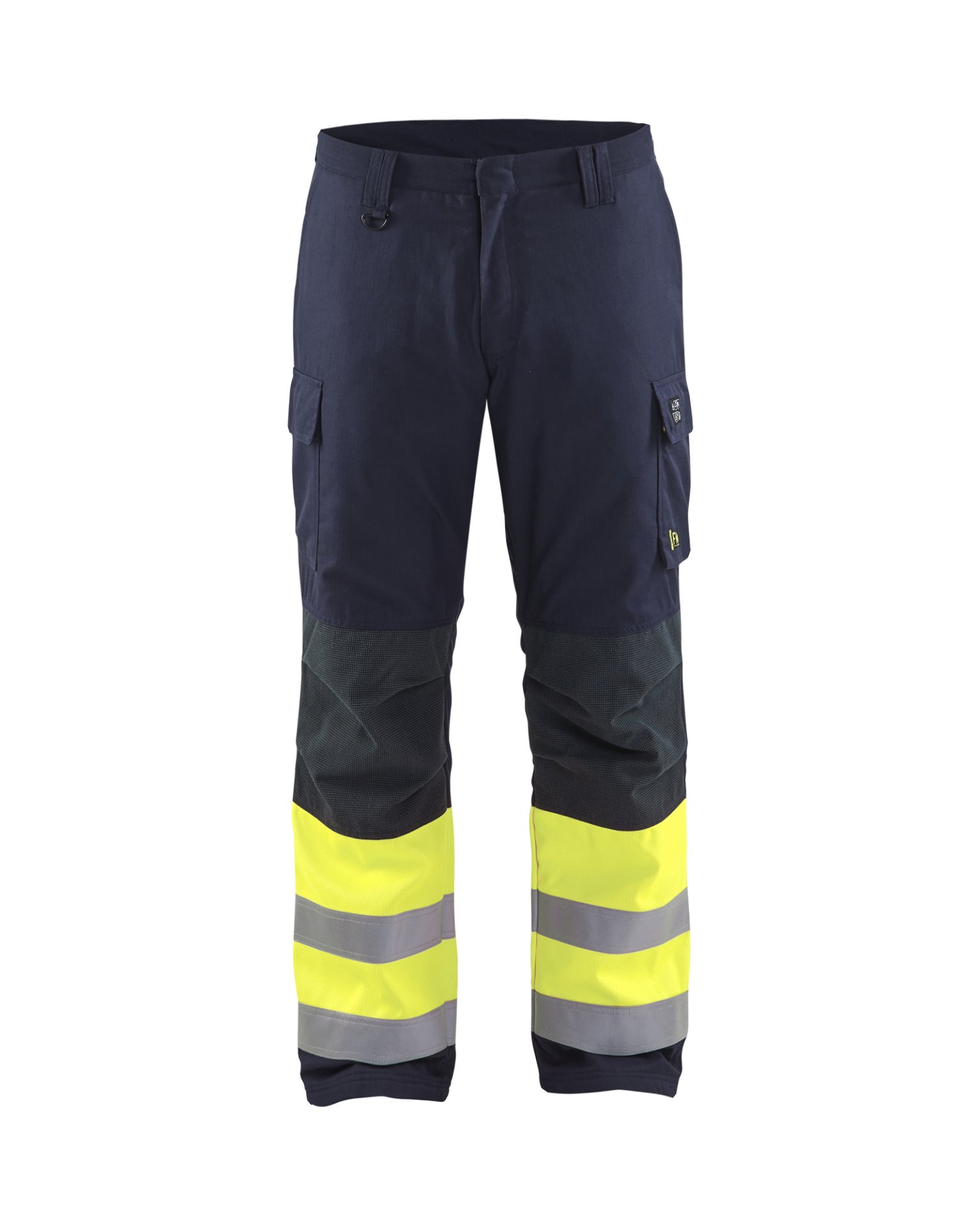 Multinorm Winter Arbeitshose Marineblau/ High Vis Gelb C56 Produktbild img1 L