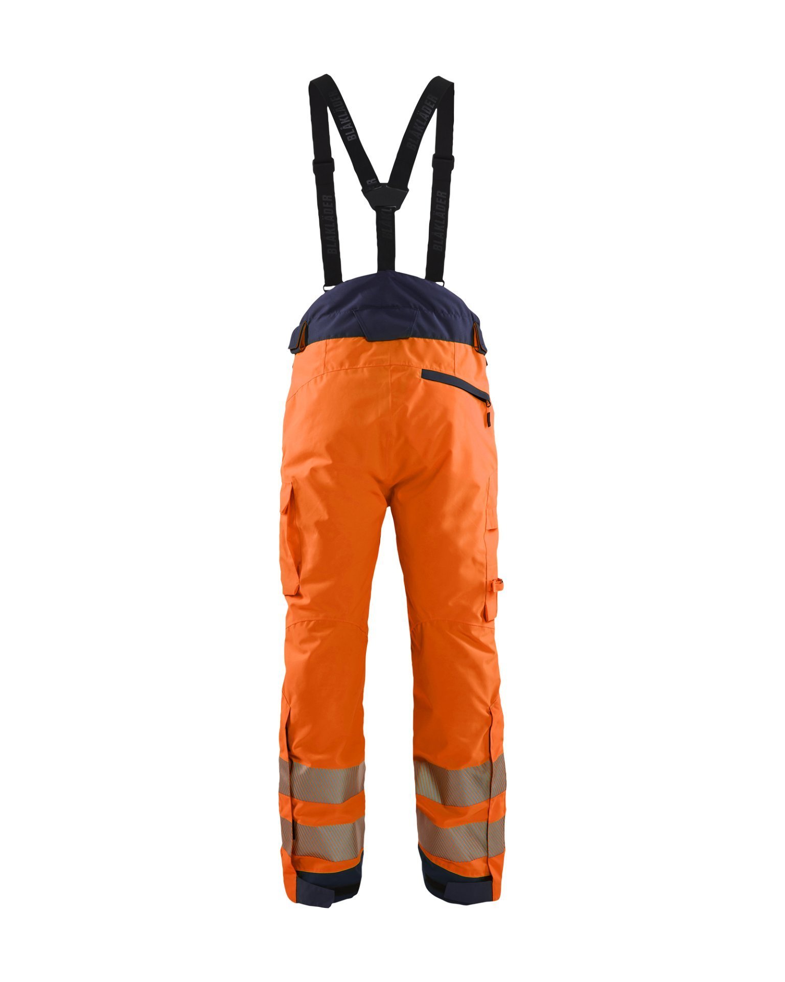 Blakläder High Vis Winterhose High Vis Orange/Marineblau XXXLT Produktbild img2 L