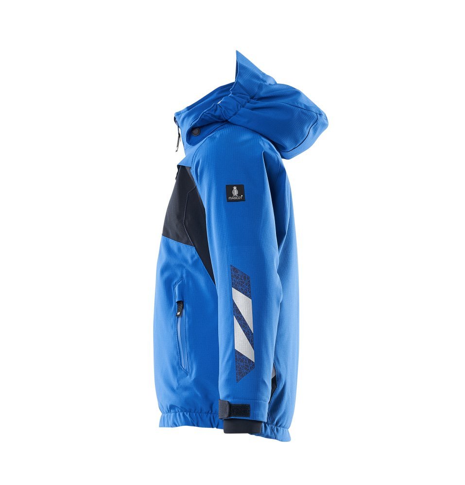 Winterjacke für Kinder, CLIMASCOT® Jacke für Kinder Größe 104, azurblau/schwarzblau Produktbild img2 L