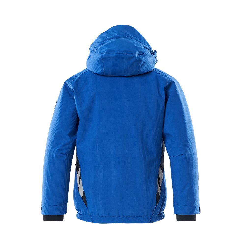 Winterjacke für Kinder, CLIMASCOT® Jacke für Kinder Größe 104, azurblau/schwarzblau Produktbild img3 L
