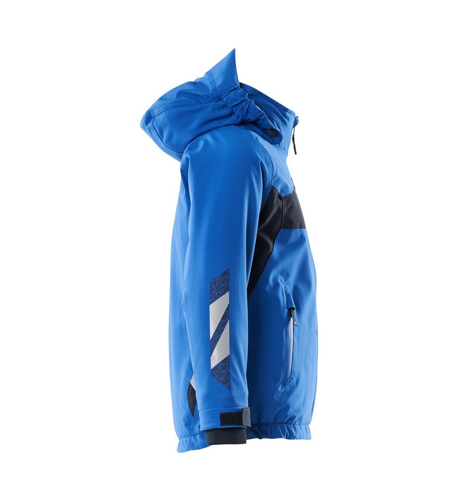 Winterjacke für Kinder, CLIMASCOT® Jacke für Kinder Größe 104, azurblau/schwarzblau Produktbild img4 L