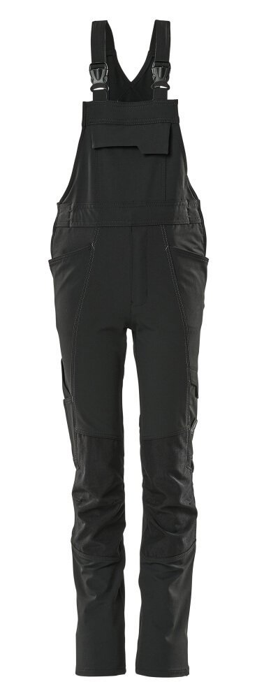 Latzhose für Kinder, ULTIMATE STRETCH Latzhose für Kinder Größe 116, schwarz Produktbild img1 L
