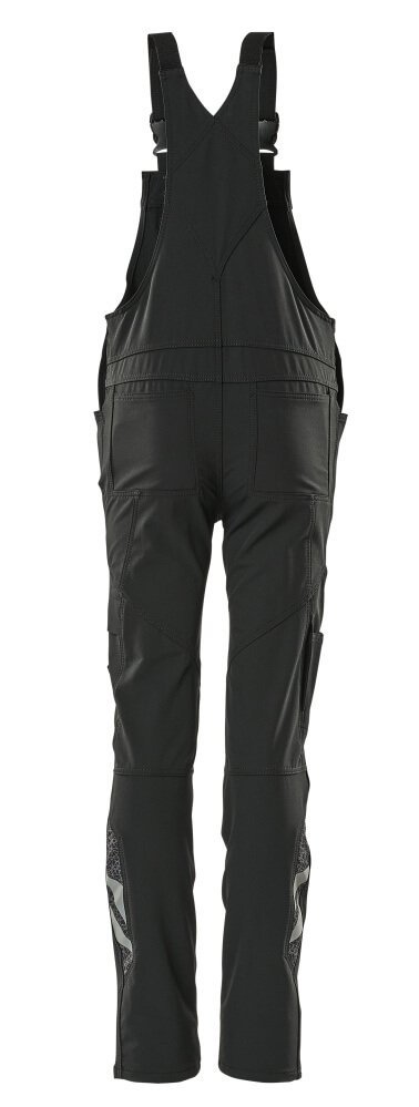 Latzhose für Kinder, ULTIMATE STRETCH Latzhose für Kinder Größe 116, schwarz Produktbild img3 L