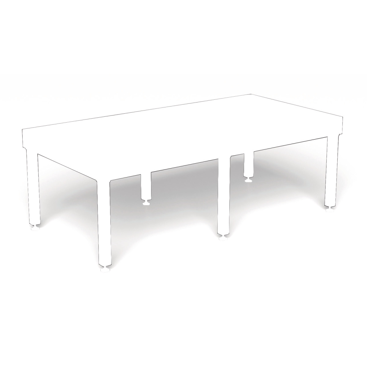 Schweisskraft Schweißtisch Professional Extreme 8.7 PLUS 2400 x 1200 x 150 Produktbild img1 L