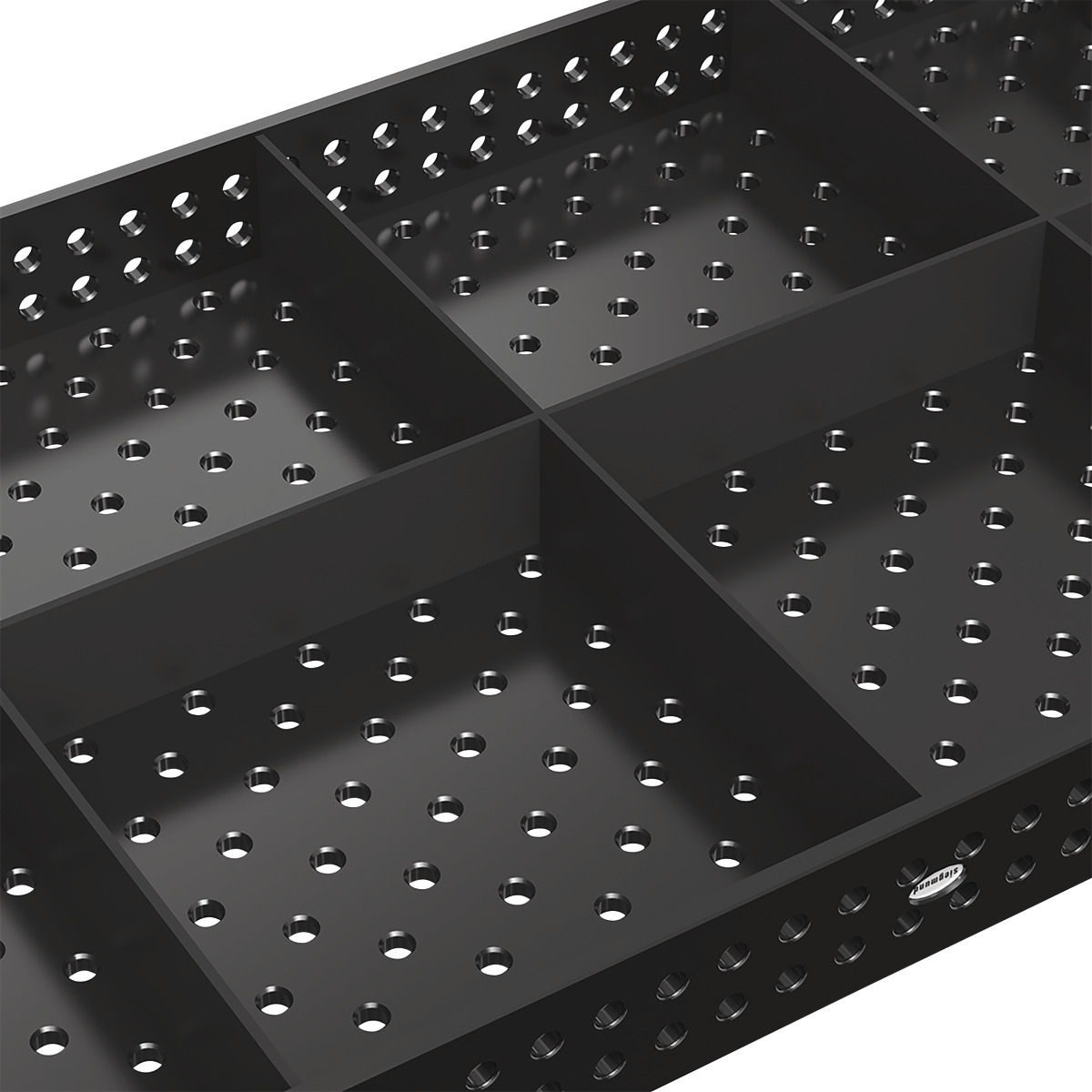 Schweisskraft Schweißtisch Professional Extreme 8.7 1200x1200x150 Plasmanitriert Diagonalraster Produktbild img4 L