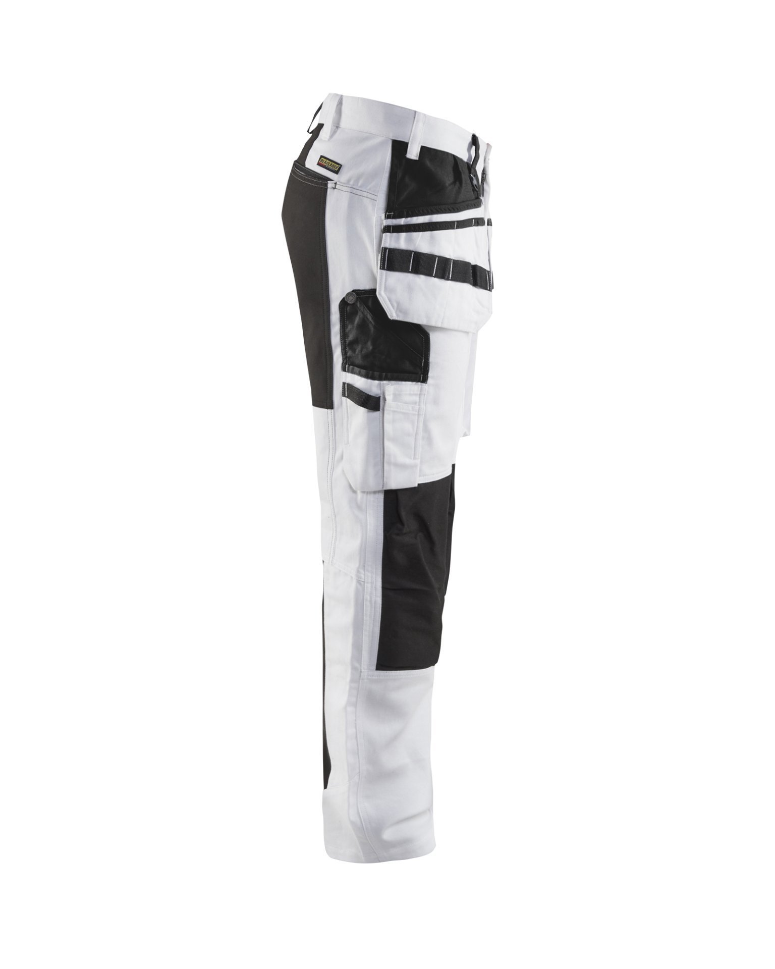 Malerhose mit Stretch-Einsätzen Weiß/Schwarz D28 Produktbild img3 L