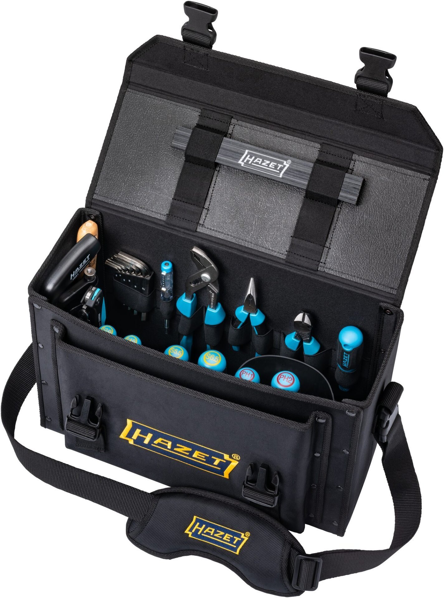 HAZET Werkzeugtasche ∙ klein ∙ mit 51 Werkzeugen 191T-1/51 ∙ 51-teilig Produktbild img7 L