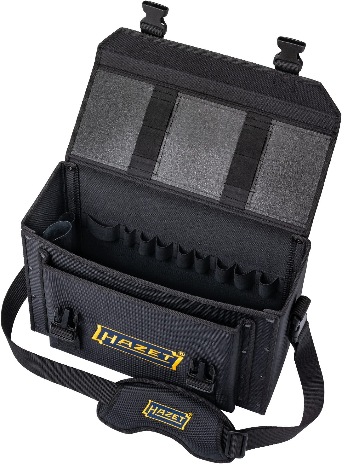 HAZET Werkzeugtasche ∙ klein ∙ leer 191T-1L ∙ L x B x H: 430 mm x 285 mm x 190 mm Produktbild img8 L
