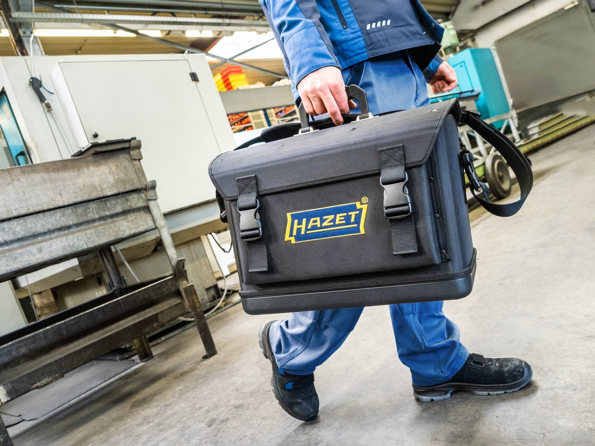 HAZET Werkzeugtasche ∙ groß ∙ leer 191T-2L ∙ L x B x H: 470 mm x 310 mm x 300 mm Produktbild img4 L