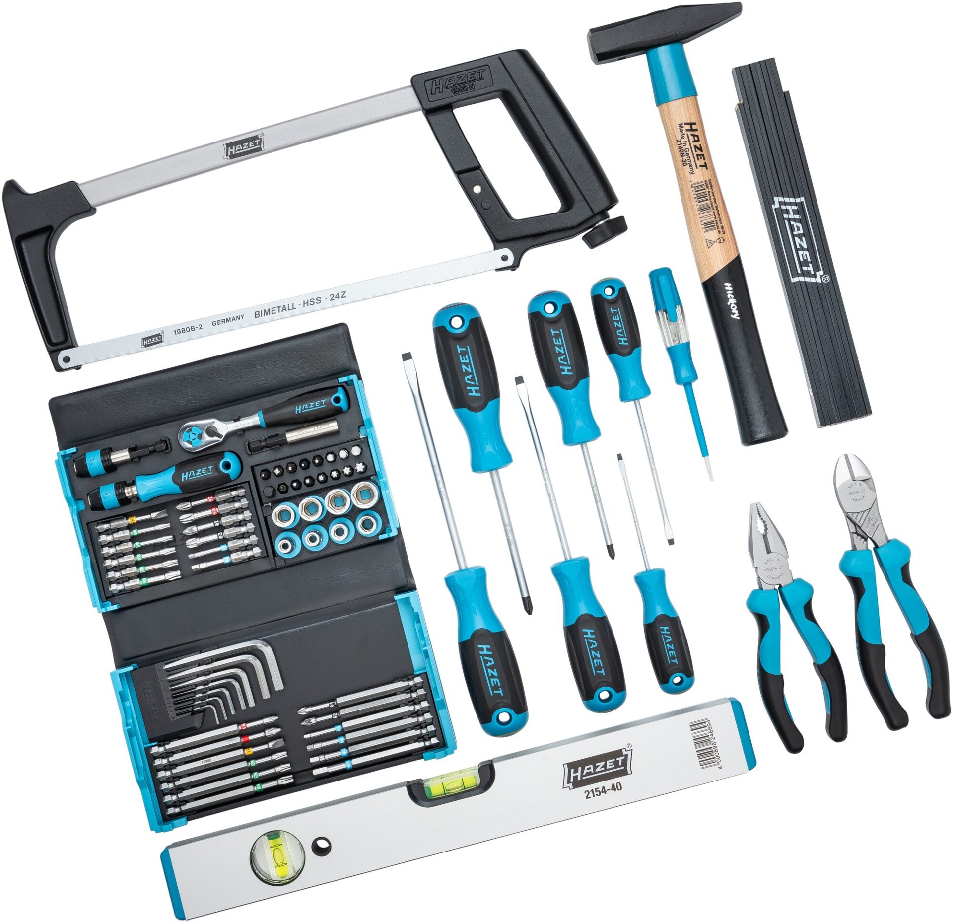 HAZET Universal Werkzeugtasche ∙ groß 191T-6/73 ∙ 73-teilig Produktbild img5 L