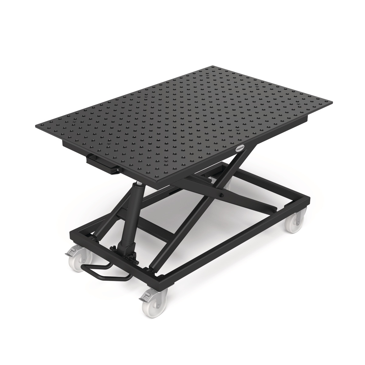 Schweisskraft Hubtisch mobil, inklusive Lochplatte 1200x800x12 Produktbild img1 L