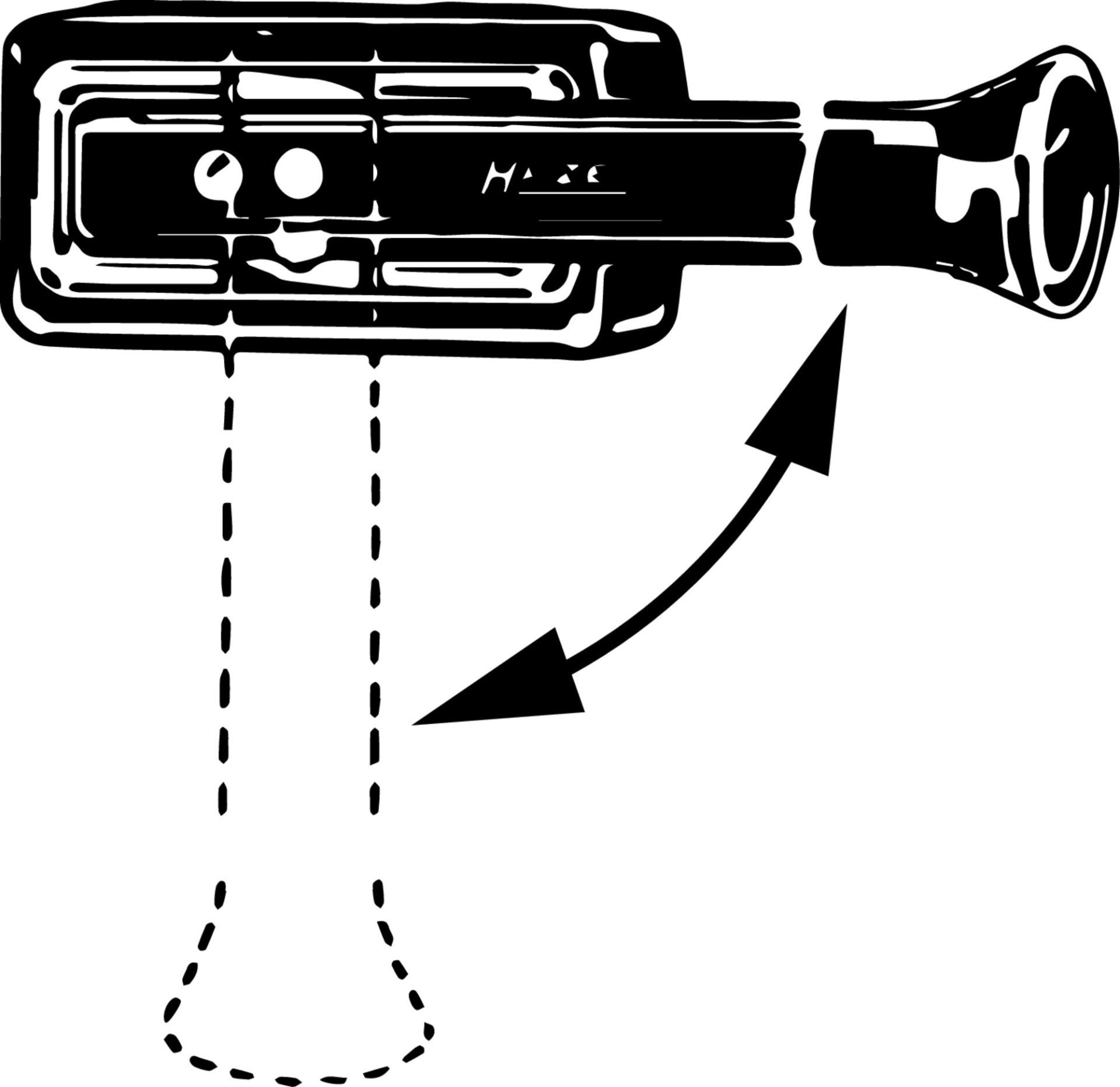 HAZET Klebschlag-Hammer 1959-3 ∙ Länge: 280 mm Produktbild img2 L