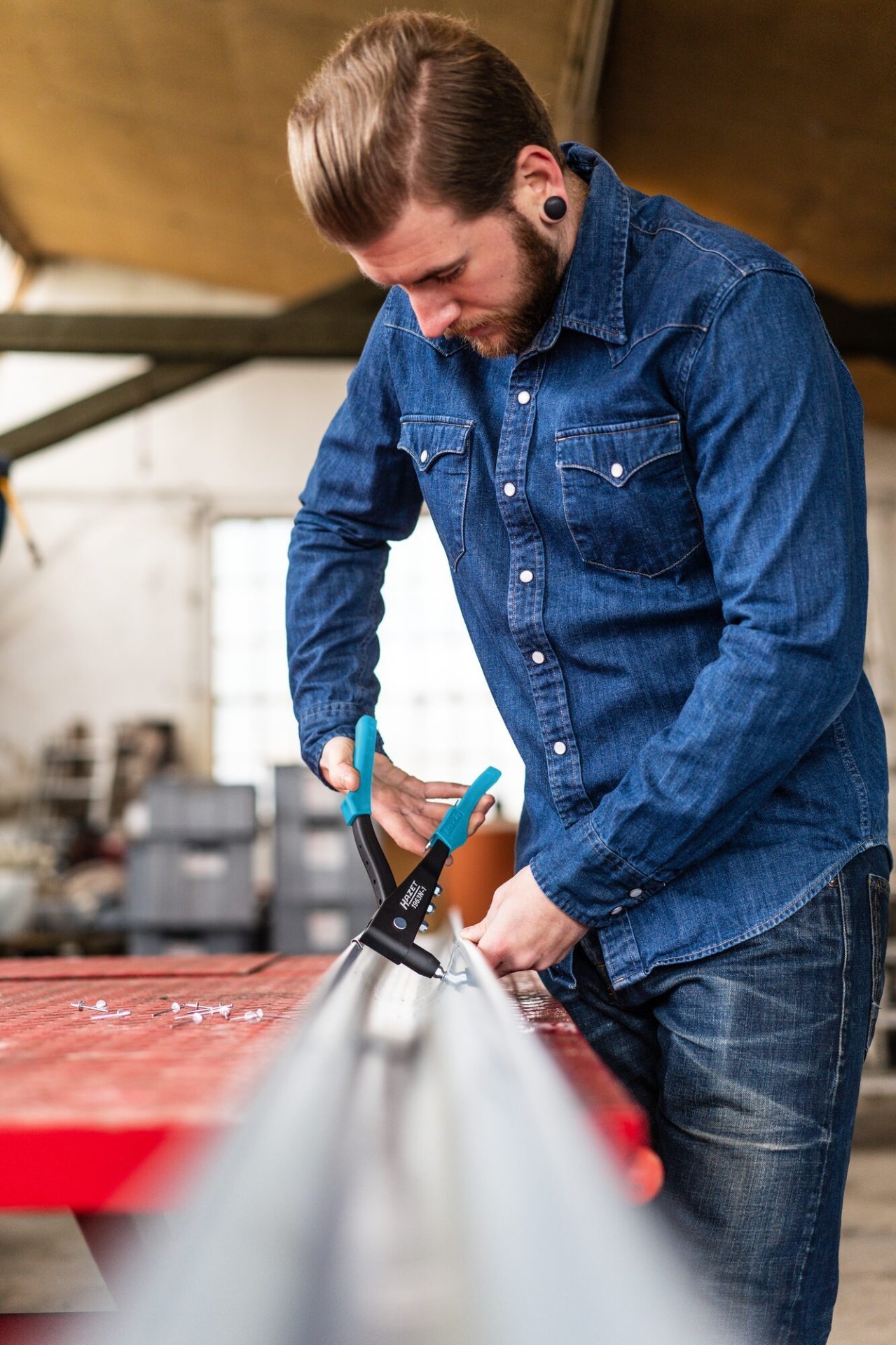 Handnietzange 1963N-1 ∙ Länge: 255 mm Produktbild img3 L