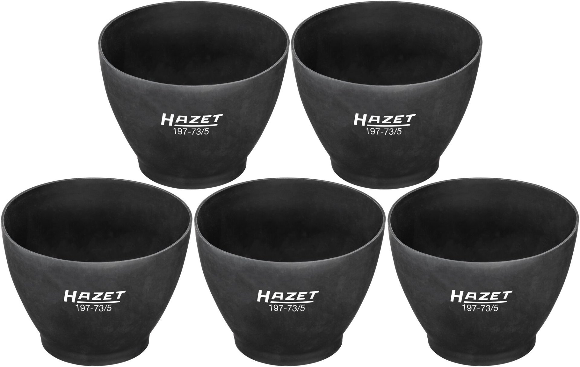 HAZET Gipsbecher Satz 197-73/5 ∙ 5 Stück-teilig Produktbild img5 L