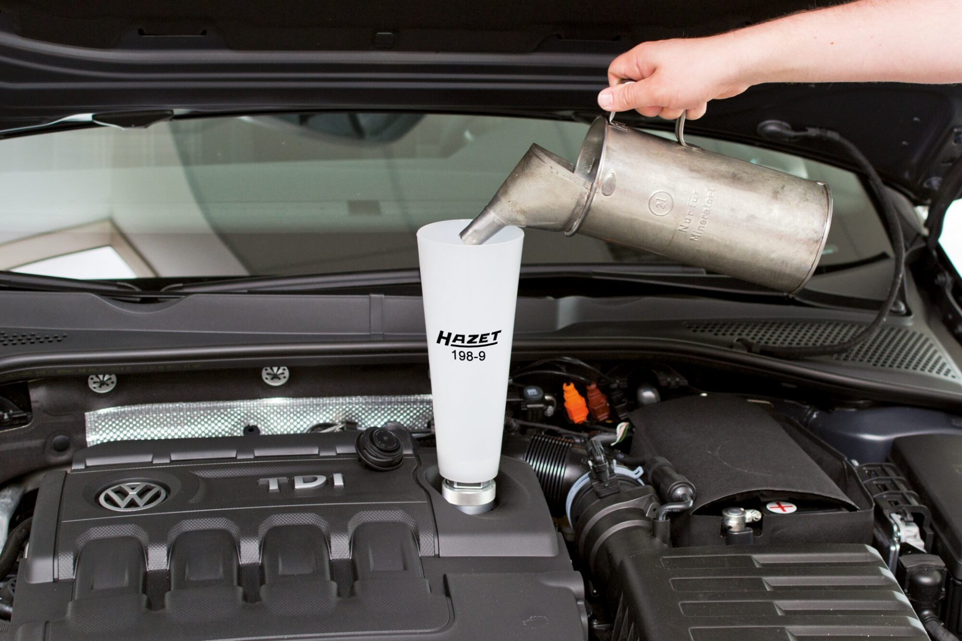 HAZET Motoröl-Fülltrichter 198-9/2 ∙ 2-teilig Produktbild img2 L