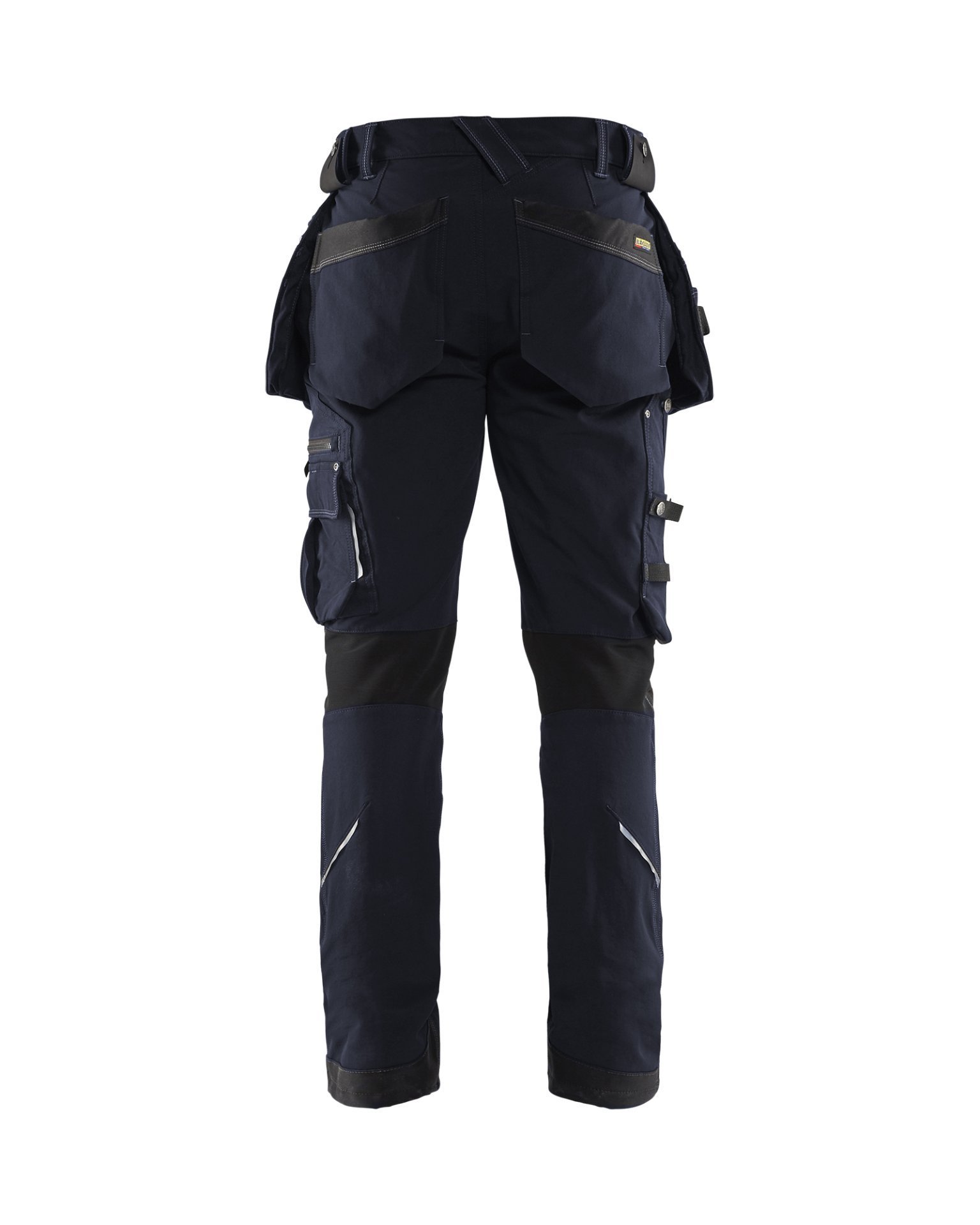 Handwerker Arbeitshose 4-Wege-Stretch X1900 Dunkel Marineblau/Schwarz D28 Produktbild img2 L