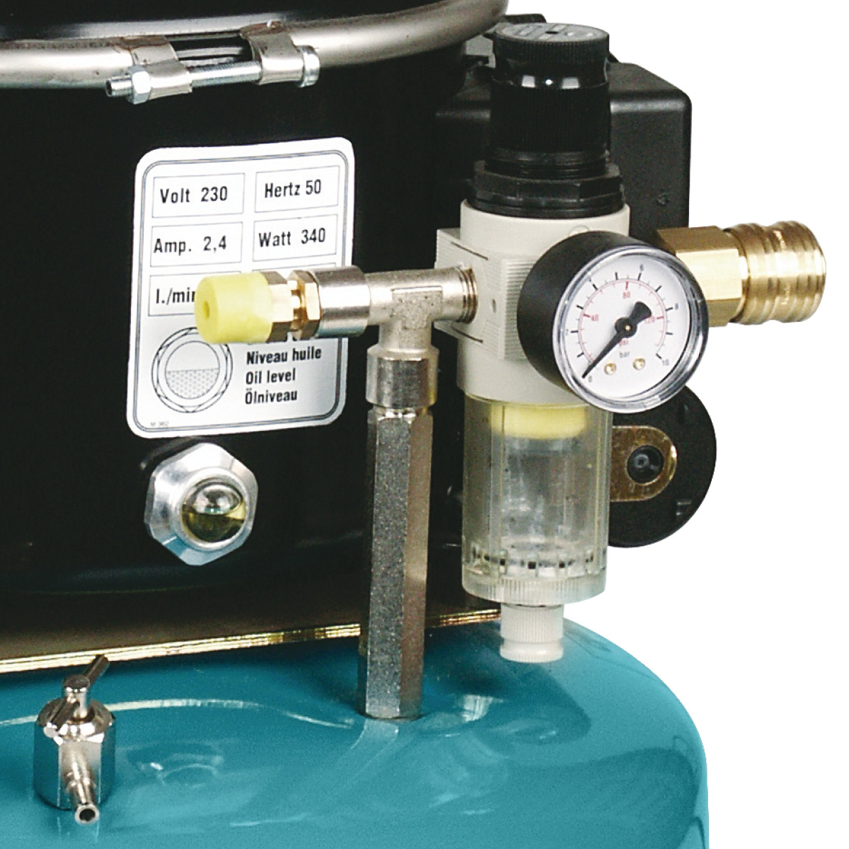 Aircraft Kolbenkompressor AIRBOY SILENCE 50 PRO Produktbild img2 L