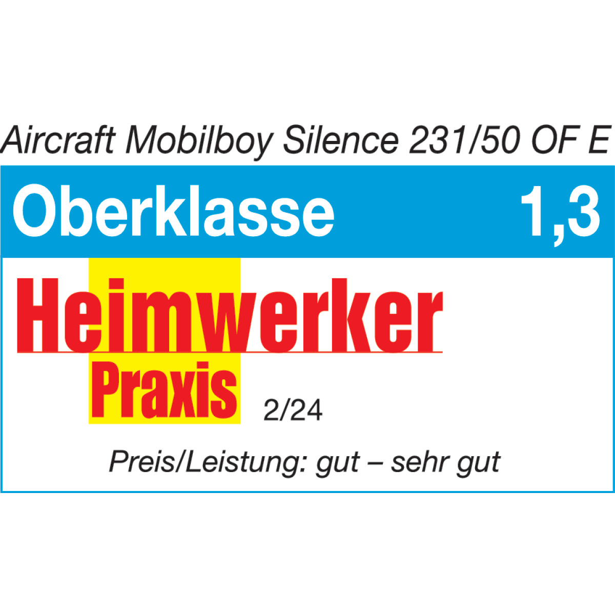 Aircraft Kolbenkompressor MOBILBOY SILENCE 231/50 OF E Produktbild img4 L
