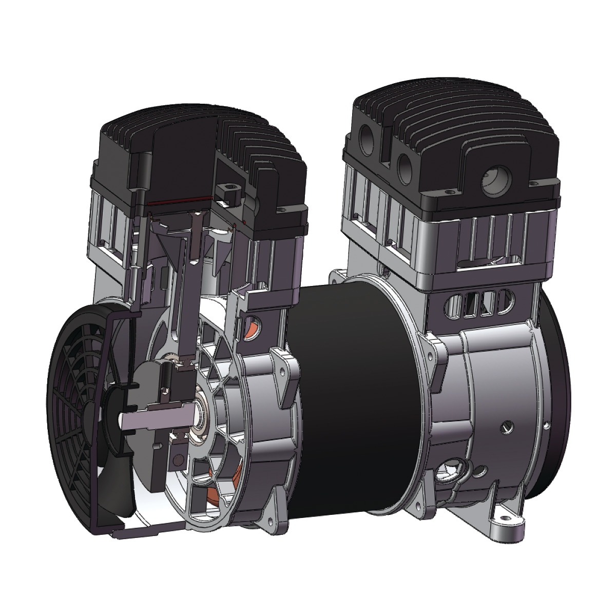 Aircraft Kolbenkompressor COMPACT-AIR  240/20 OF E Produktbild img9 L