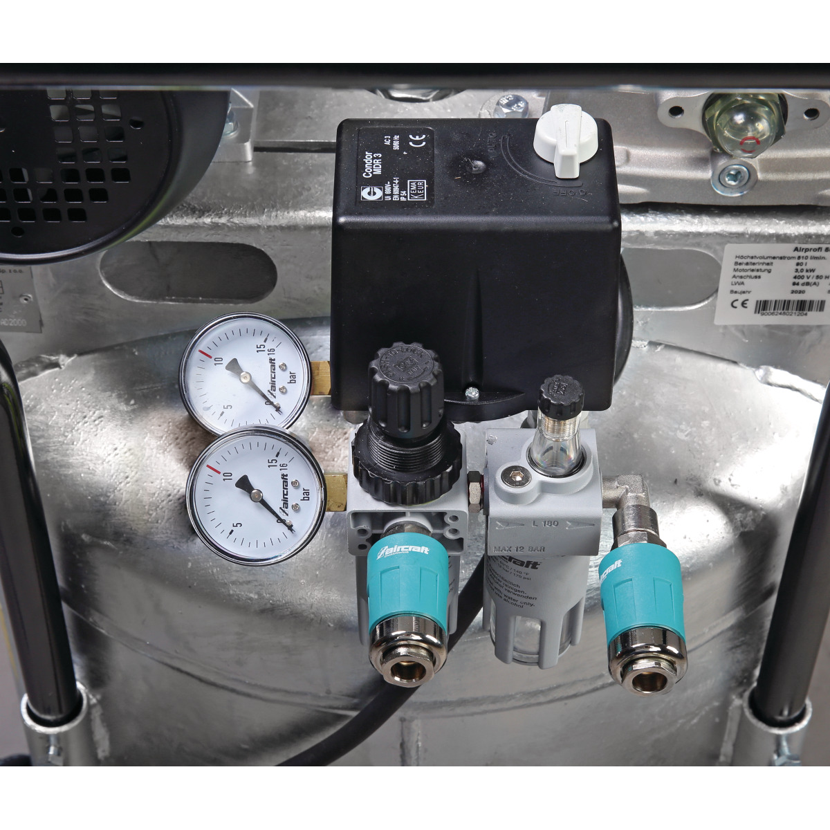 Aircraft Kolbenkompressor AIRPROFI 503/90 V Produktbild img6 L