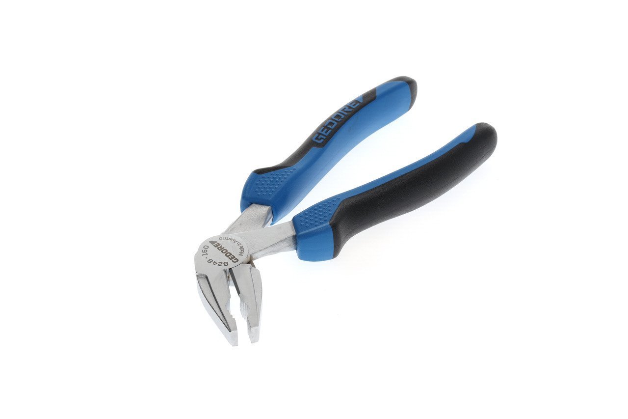 8248-160 JC Gewinkelte Kombinationszange 160 mm 2-K-Griff Produktbild img2 L