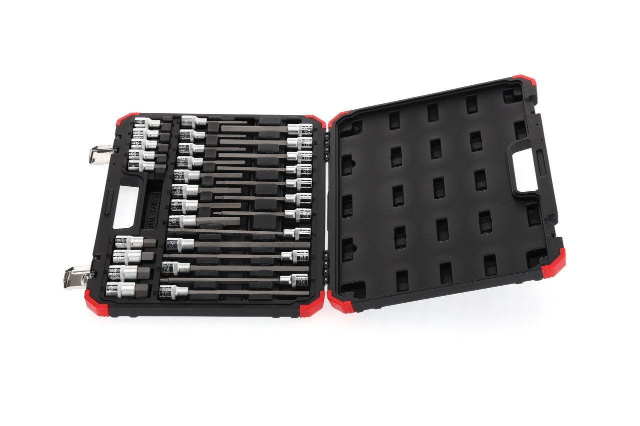 GEDORE R68003030 Schraubendrehereinsätze 1/2 6-kant 30-teilig Produktbild img3 L