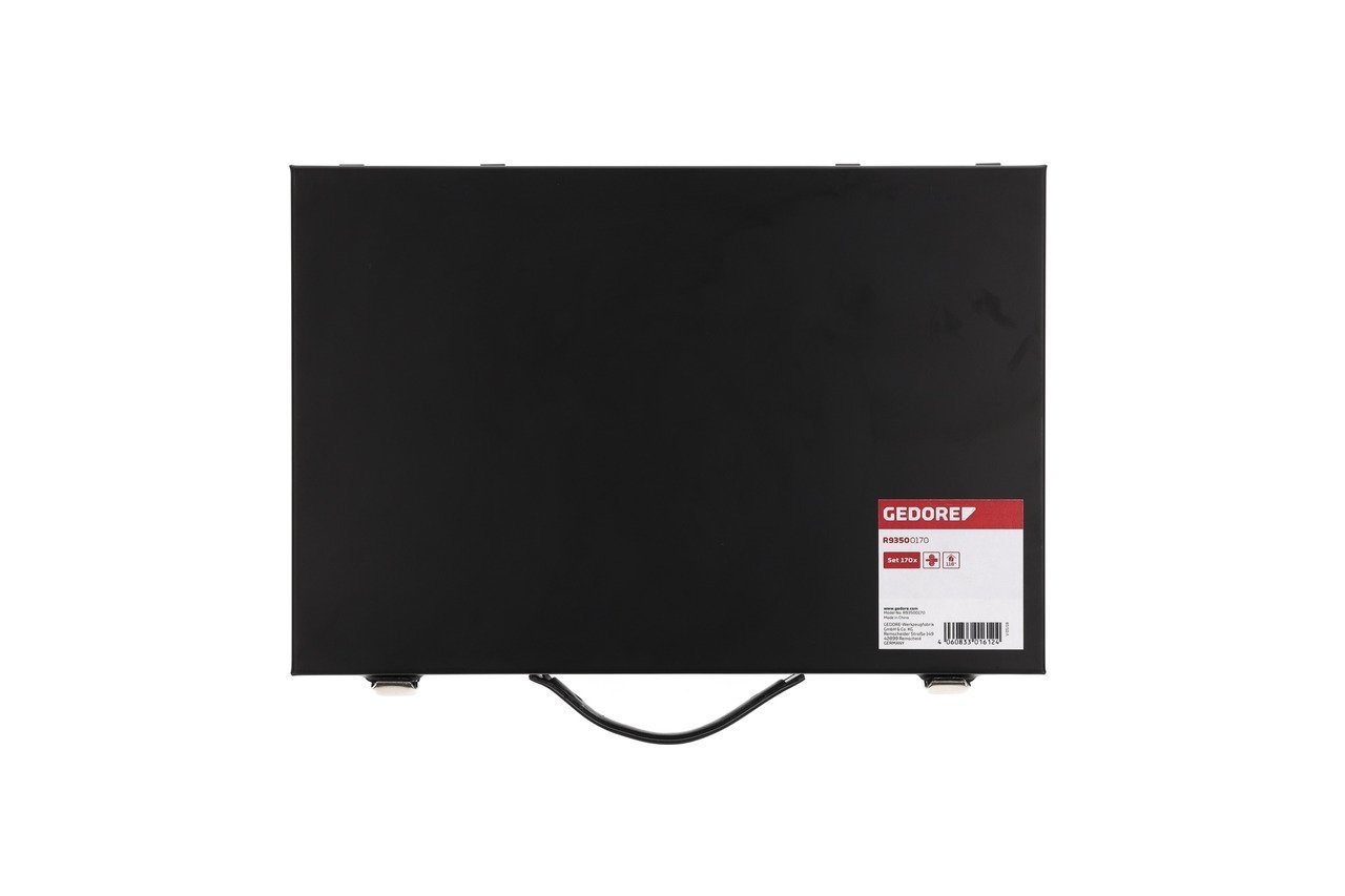 GEDORE R93500170 Spiralbohrersatz Ø 1-10mm 0.5-Steigung 170-teilig Produktbild img6 L