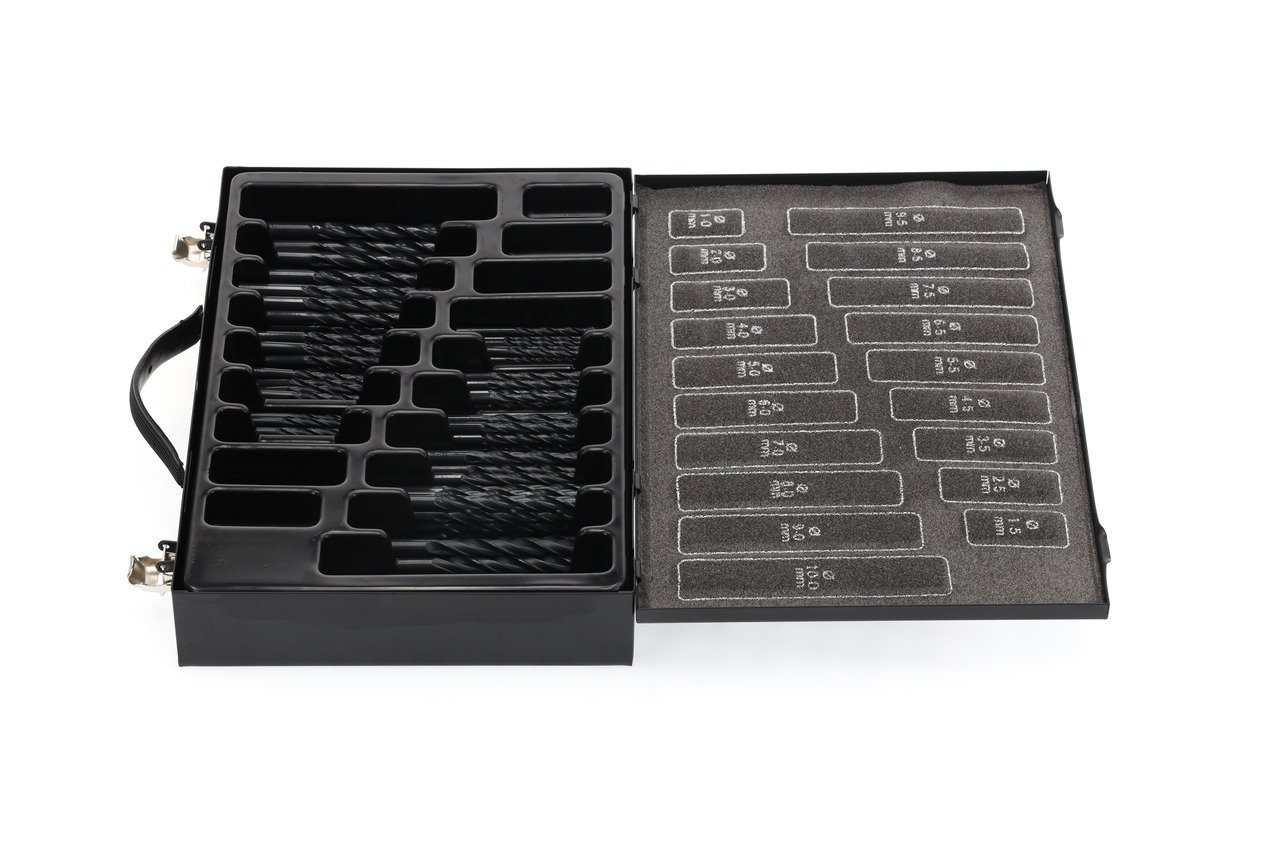 GEDORE R93500170 Spiralbohrersatz Ø 1-10mm 0.5-Steigung 170-teilig Produktbild img3 L