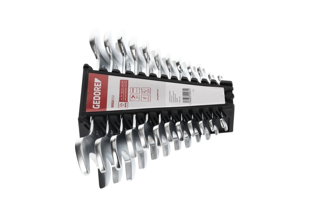 GEDORE R05125012 Doppelmaulschlüssel Satz kurz SW6-32 mm 12-teilig Produktbild img5 L