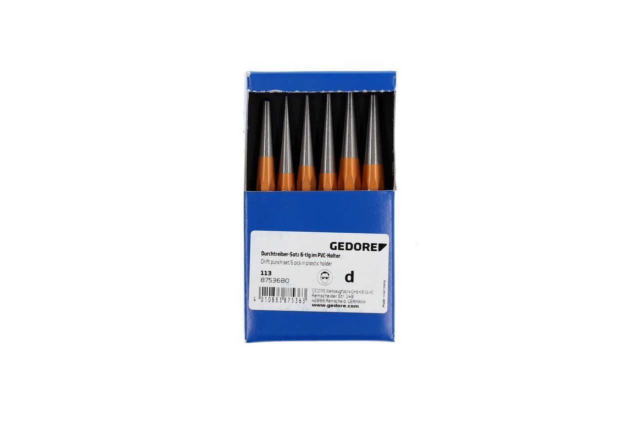 GEDORE 113 Durchtreiber-Satz 6-teilig im PVC-Halter Produktbild img7 L