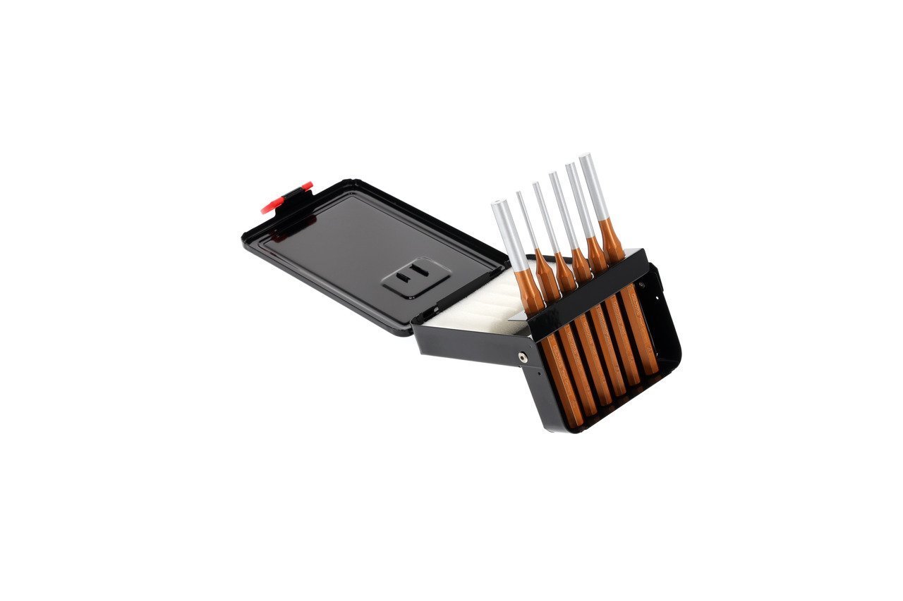 GEDORE R90200106 Splinttreibersatz 3-10mm + Kassette 6-teilig Produktbild img2 L