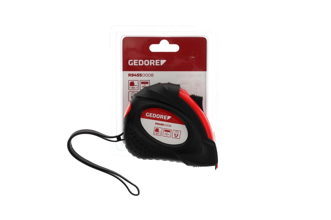 GEDORE R94550008 Rollbandmaß 8m Bandbreite 25mm K.II Produktbild img7 L