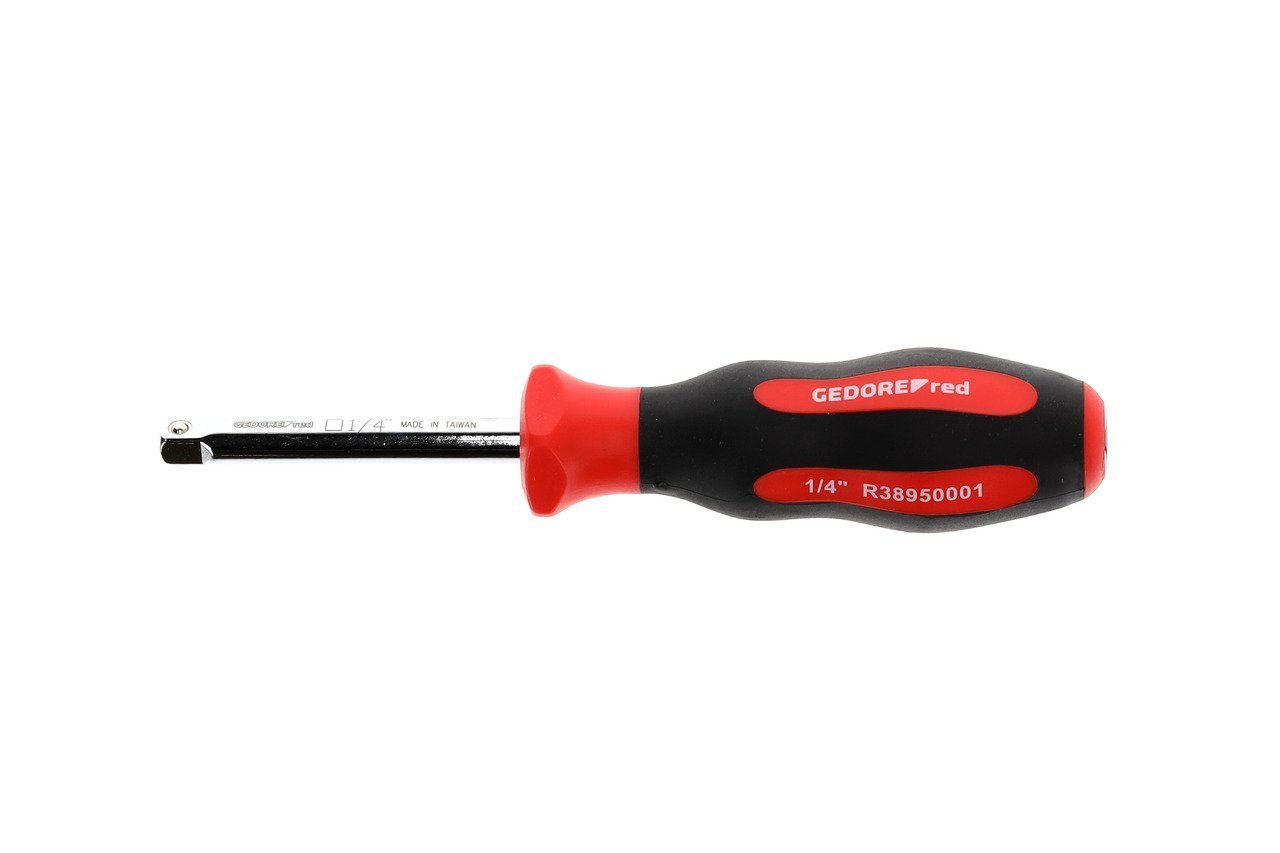 GEDORE R38950001 Vierkantsteckgriff 1/4" 62mm 2K-Griff Produktbild img6 L
