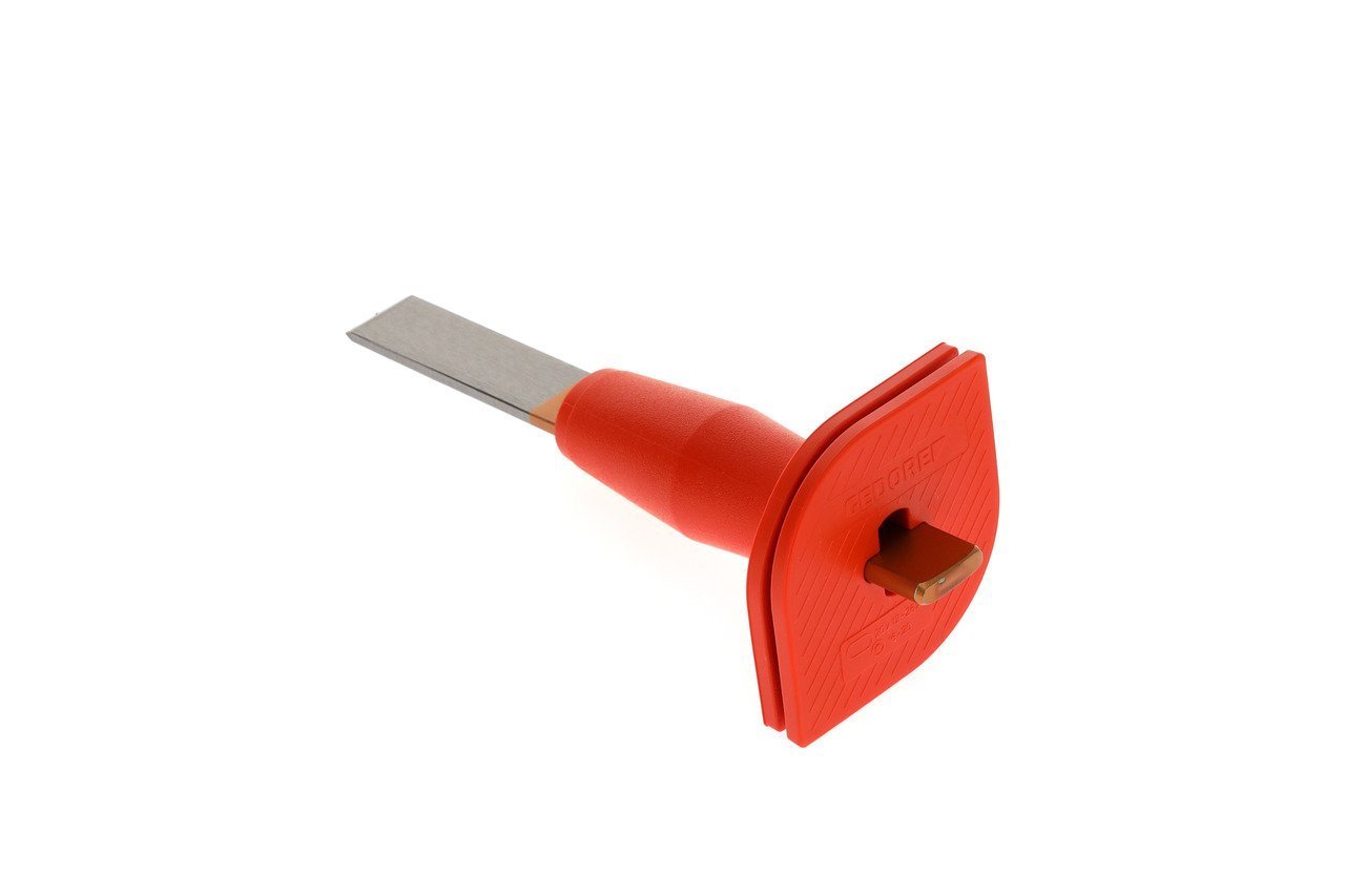 GEDORE 104 HS Schlitzmeißel flachoval, mit Handschutz 240x26x7 mm Produktbild img3 L