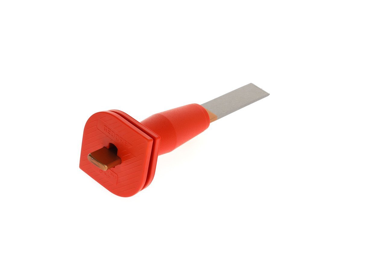 GEDORE 104 HS Schlitzmeißel flachoval, mit Handschutz 240x26x7 mm Produktbild img4 L