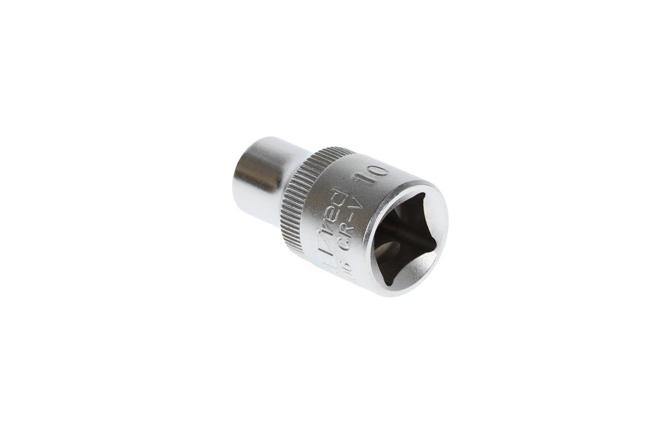 GEDORE R61001006 Steckschlüsseleinsatz 1/2" 6-kant 10 mm Länge 38 mm Produktbild img3 L
