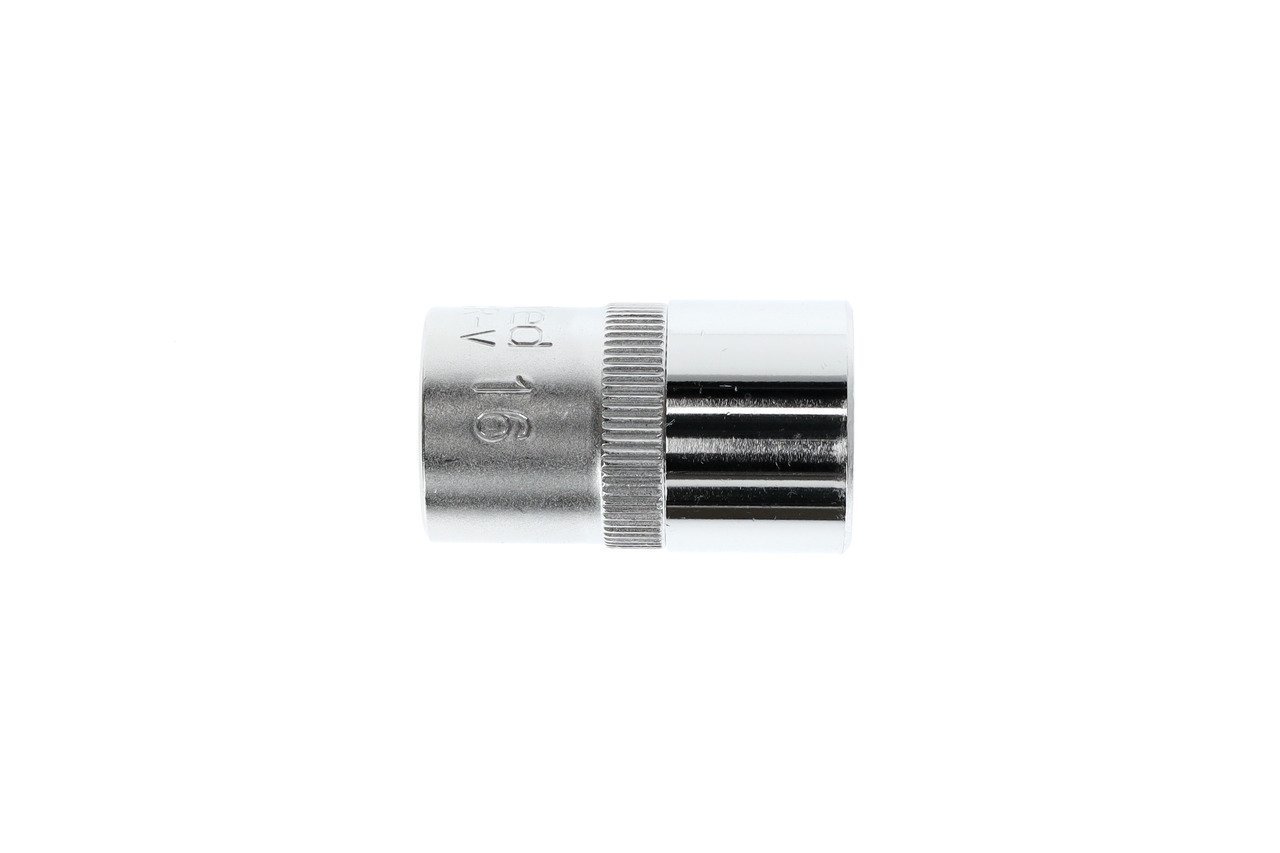 GEDORE R61001606 Steckschlüsseleinsatz 1/2" 6-kant 16 mm Länge 38 mm Produktbild img6 L