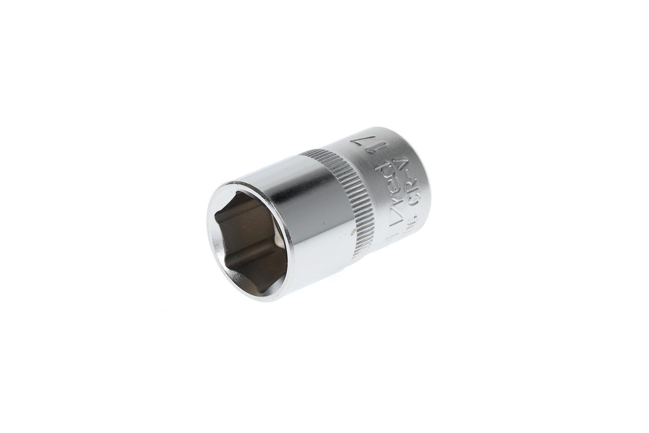 GEDORE R61001706 Steckschlüsseleinsatz 1/2" 6-kant 17 mm Länge 38 mm Produktbild img2 L